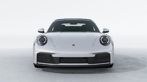 Exterior view of 911 Carrera Cabriolet showing the front of the car