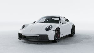 Exterior view of 911 Carrera 4 GTS showing the front and left side of the car