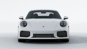 Exterior view of 911 Turbo S showing the front of the car