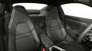 Interior view showing the front seats of 911 Carrera 4S