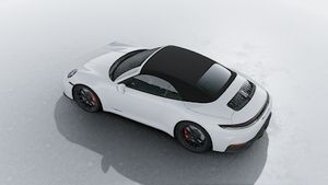 Exterior view of 911 Carrera 4 GTS Cabriolet seen from above