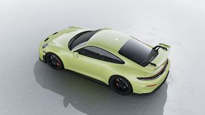 Exterior view of 911 GT3 seen from above