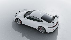 Exterior view of 911 GT3 seen from above