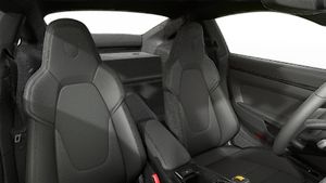 Interior view showing the front seats of 911 GT3 with Touring Package
