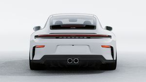 Exterior view of 911 GT3 with Touring Package showing the rear of the car