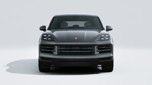 Exterior view of Cayenne E-Hybrid showing the front of the car