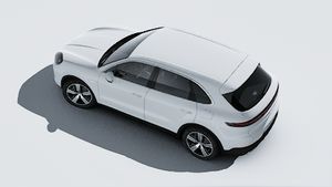 Exterior view of Cayenne E-Hybrid seen from above