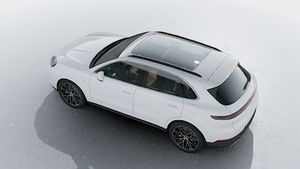 Exterior view of Cayenne E-Hybrid seen from above