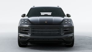 Exterior view of Cayenne S showing the front of the car