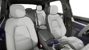 Interior view showing the front seats of Cayenne GTS