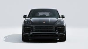 Exterior view of Cayenne GTS showing the front of the car