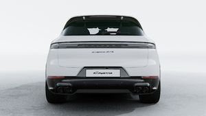 Exterior view of Cayenne GTS showing the rear of the car