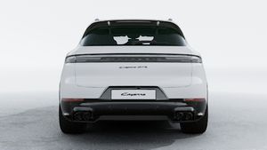 Exterior view of Cayenne GTS showing the rear of the car