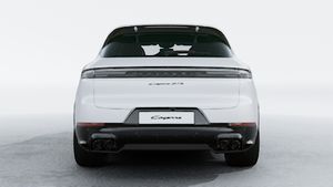 Exterior view of Cayenne GTS showing the rear of the car