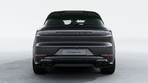 Exterior view of Cayenne GTS showing the rear of the car