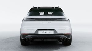 Exterior view of Cayenne GTS showing the rear of the car