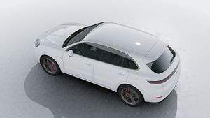 Exterior view of Cayenne Turbo E-Hybrid seen from above