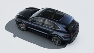 Exterior view of Cayenne Turbo E-Hybrid seen from above