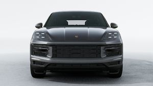 Exterior view of Cayenne Coupe showing the front of the car