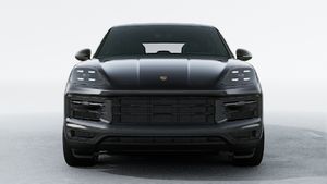 Exterior view of Cayenne Coupe showing the front of the car