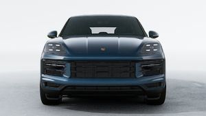 Exterior view of Cayenne Coupe showing the front of the car