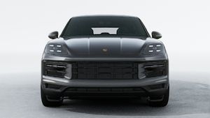 Exterior view of Cayenne Coupe showing the front of the car