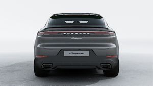 Exterior view of Cayenne Coupe showing the rear of the car