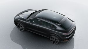 Exterior view of Cayenne Coupe seen from above