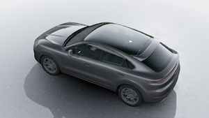 Exterior view of Cayenne Coupe seen from above