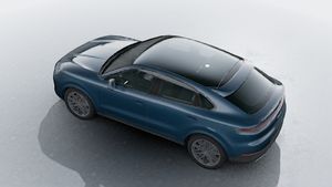 Exterior view of Cayenne Coupe seen from above