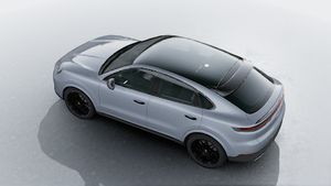Exterior view of Cayenne Coupe seen from above