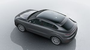 Exterior view of Cayenne Coupe seen from above
