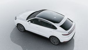 Exterior view of Cayenne Coupe seen from above