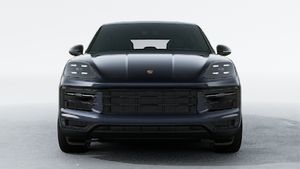 Exterior view of Cayenne E-Hybrid Coupe showing the front of the car