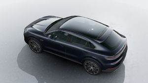 Exterior view of Cayenne E-Hybrid Coupe seen from above