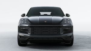 Exterior view of Cayenne S Coupe showing the front of the car