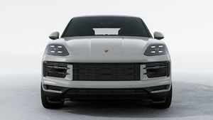 Exterior view of Cayenne S Coupe showing the front of the car