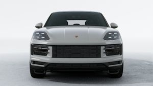 Exterior view of Cayenne S Coupe showing the front of the car
