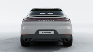 Exterior view of Cayenne S Coupe showing the rear of the car