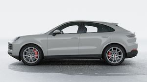 Exterior view of Cayenne S Coupe showing the left side of the car
