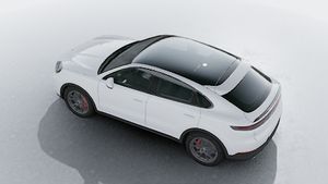 Exterior view of Cayenne S Coupe seen from above