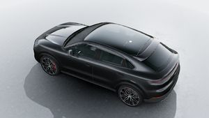 Exterior view of Cayenne S Coupe seen from above
