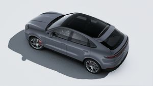 Exterior view of Cayenne S Coupe seen from above