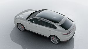Exterior view of Cayenne S Coupe seen from above