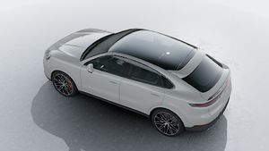 Exterior view of Cayenne S Coupe seen from above