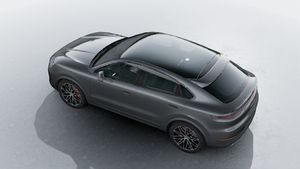 Exterior view of Cayenne S Coupe seen from above