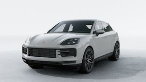 Exterior view of Cayenne S Coupe showing the front and left side of the car