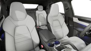 Interior view showing the front seats of Cayenne S E-Hybrid Coupe