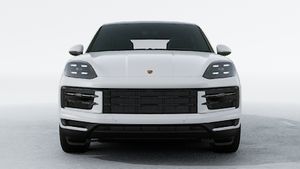 Exterior view of Cayenne S E-Hybrid Coupe showing the front of the car
