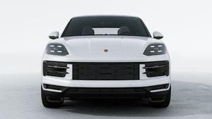 Exterior view of Cayenne S E-Hybrid Coupe showing the front of the car